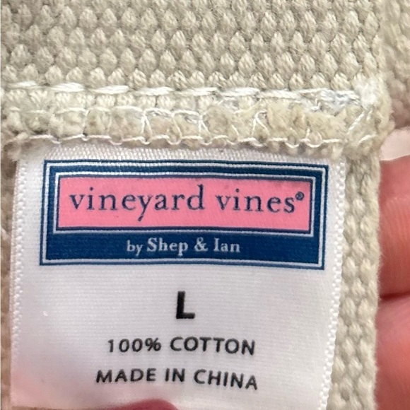 Vineyard Vines NWOT Canvas Embroidered Logo Classic Preppy Belt Sz L Rn2318245 - Picture 5 of 6